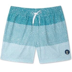 Chubbies The Whale Shark 5.5" Stretch Swim Trunks Shorts Zipper Pocket XXL